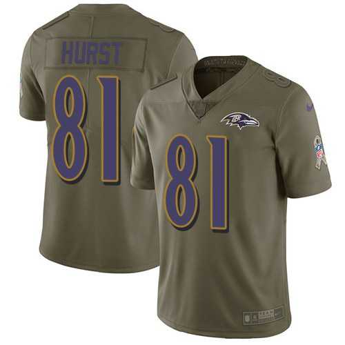 Youth Nike Ravens 81 Hayden Hurst Olive Salute to Service Limited Jersey Dyin,We sell and wholesale Youth Nike Ravens 81 Hayden Hurst Olive Salute to Service Limited Jersey Dyin on line form chian!